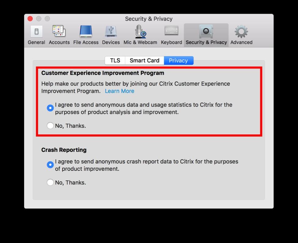 citrix receiver for mac untrusted certificate